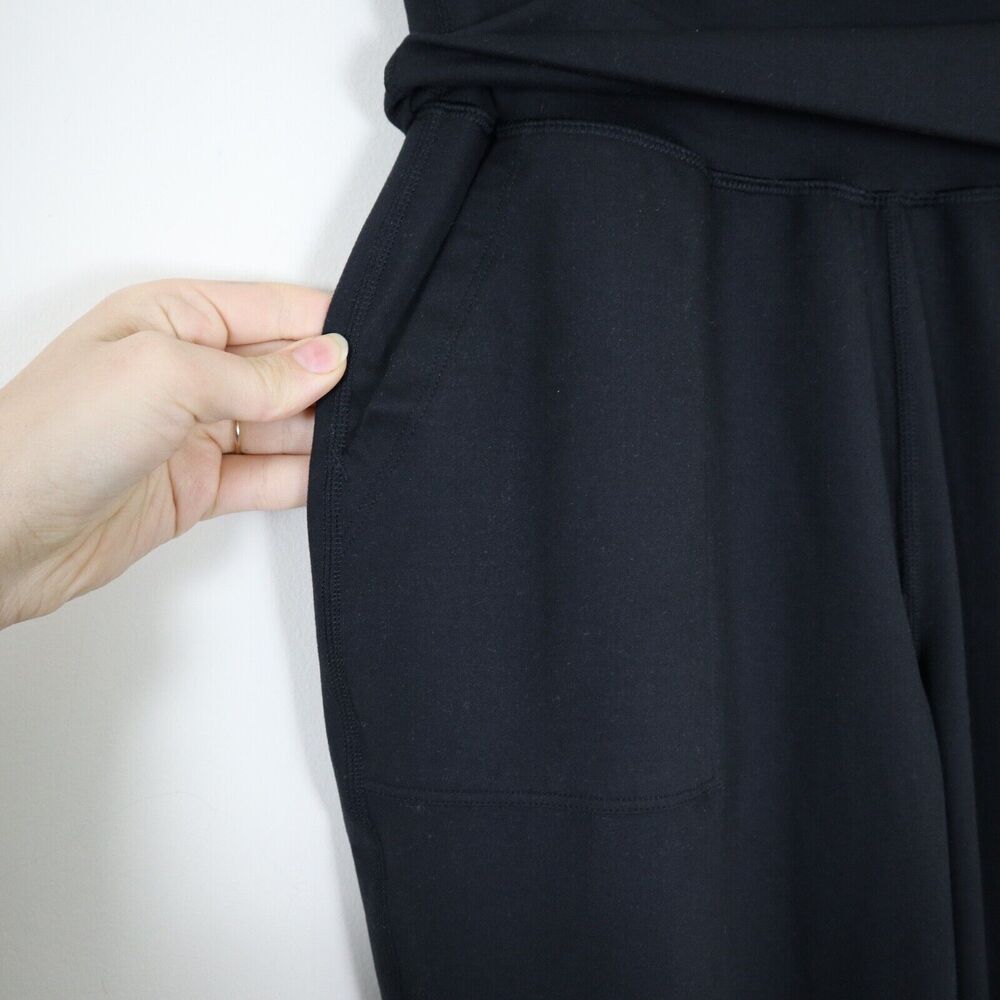 Offline by Aerie Size XS The Hugger Jogger Pants Black Fold Over Waist - Picture 7 of 10